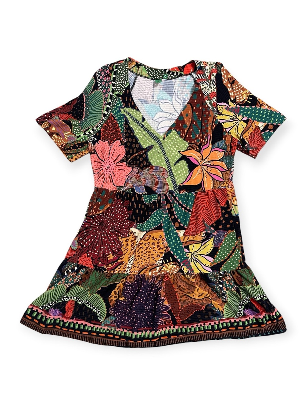 FARM Rio Multicolor Tropical Floral Mini Dress
